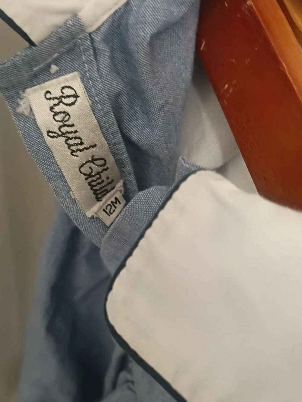 Vintage Royal Child 12m Baseball Romper.